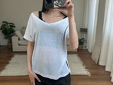ルーズⅤネックTEE