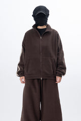 セルマエスニックフリースセットアップトラックTシャツ