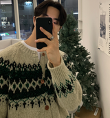  Sharp Iceland Nordic Knit Cardigan