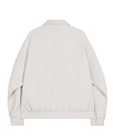 87-STAN009 [Vegan Suede] Standard Blouson Suede Jacket IVORY