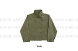 HIGH-NECK BUTTON JACKET