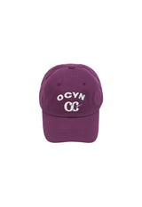 OCYN ベーシック 6パネル キャップ パープル