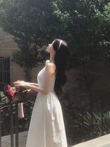 [MADE] Rear, back banding camisole dress