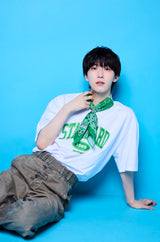 オクトパスフットボールTシャツ×バンダナ（グリーン）