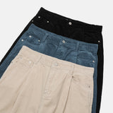LMN Komelse Corduroy Pintuck Wide Pants (3 colors)