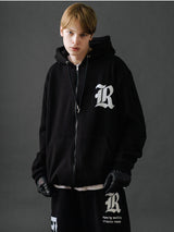 909R SPORTY HOODIE ZIP-UP