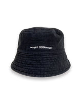000design Logo Bucket Hat / Black