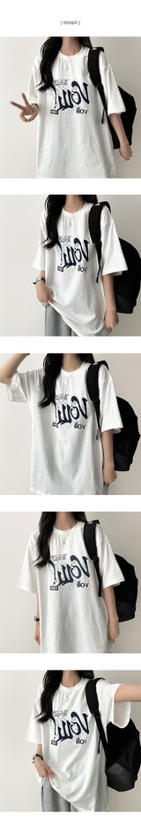 Otle ヴィンテージ ボックスフィット 半袖Tシャツ