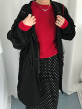 ビンテージフォアムードロングジャケット