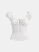 Tiana Floral Eyelet Top