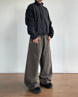 Lesson Shirring Wind Jacket