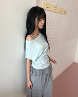 Soma One-Shoulder Short-Sleeve T-Shirt