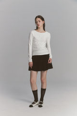 Lace Rose Long Sleeve Ivory