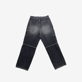 (Unisex) Liza Pocket Wide Denim Pants