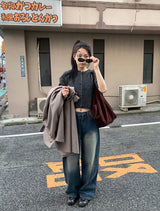 SUEDE BAGUETTE BAG (2C)