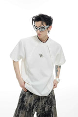 Deconstructed Logo Boxy Tee
