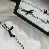  Metal Silver Waist Chain Belt Marmot/Ribbon/Rose (Choose 1 of 3)