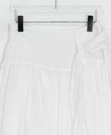 Maruo Chiffon Ruffle Strap Midi Skirt