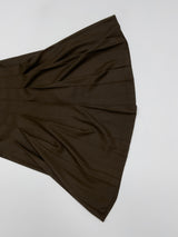 Giel Wool Pleated Skirt
