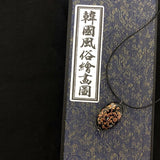 Round nacre necklace 