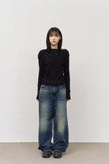(W) Bella Button Top