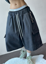 Nulang Non-Fade Keyring Hip Cargo Bermuda 2 Color 
