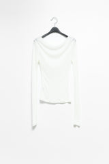 drape side slit top(3colors)
