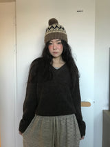 Popsicle V-Neck Knit (3color)