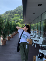 アンディハウスレタリング半袖Tシャツ / 3 colors