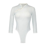 PETAL CHINESE TOP [MINT FLOWER]
