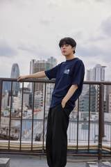 QT8 x USA TAKUMA Staycation Tee (Navy)