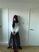 [MD's Pick] Nooa Cotton Pintuck Long Skirt (3color)