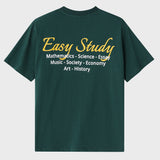 Easy Study グリーンショートスリーブTシャツ [Unisex]