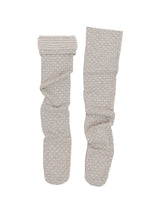 MINI DOT LOOSE KNEESOCKS / GREY