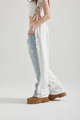 PATCH DENIM -WHITE