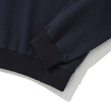 KIRSH プレーンボタンポイントスウェットシャツ [DARK NAVY]