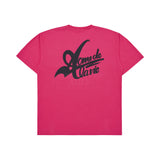 [24SS] ビッグロゴ2プリント半袖Tシャツ ピンク