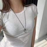 Nomad Ring Leather Necklace
