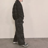 double check deconstructed shirt_black