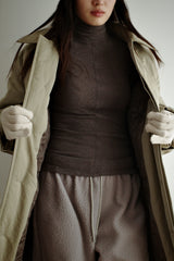 Oversized puffer coat, Khaki