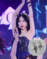  [Aespa Karina, IVE Gaeul Piercing] Sparkle Sparkle Huggies Piercing