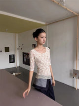 Flower lace 3/4 T