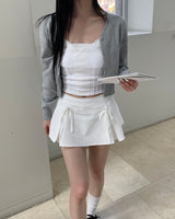 ミニマルカーディガン