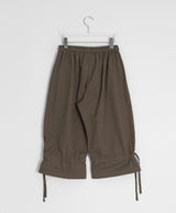 26SS★ [BAONHAUS] Loenin Cotton Strap Bermuda Pants