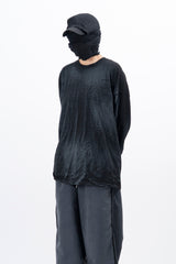 シャーブルラフウォッシュド長袖Tシャツ
