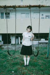 カラーオーバーニーソックス (2COLOR)