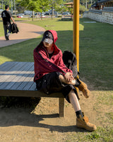 ケイトナイロンカーゴバミューダパンツ