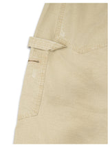 Damage wide work pants