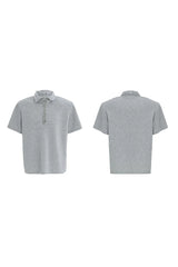 Sequin Safety Pin Polo Tee