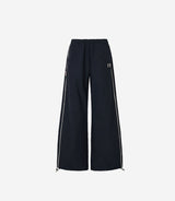 【即日発送】Newalrin エンブレムナイロンワイドパンツ
